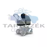 Thule Sleek mózeskosárral 11000006 babakocsi Világos szürke