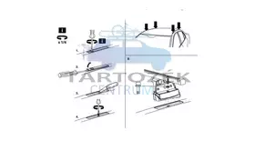 Thule szerelőkészlet KIT7055 (Szerelő készlet)