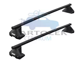 Thule SquareBar acél tetőcsomagtartó normáltetős autókhoz (THU_710500_KIT5028_712500)