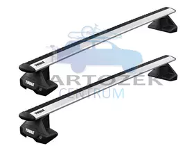 Thule Wingbar EVO alumínium tetőcsomagtartó normáltetős autókhoz (THU_710500_KIT5117_711300)