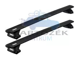 Thule Wingbar EVO alumínium tetőcsomagtartó integrált tetősines autókhoz, fekete (THU_710600_KIT6005_711120)