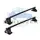 Thule SquareBar acél tetőcsomagtartó normáltetős autókhoz (THU_710500_KIT5001_712300)