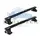 Thule Wingbar EVO alumínium tetőcsomagtartó normáltetős autókhoz, fekete (THU_710500_KIT5001_711320)
