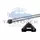 Thule ProfessionalBar tetőcsomagtartó normáltetős autókhoz (THU_710500_KIT5001_391000)