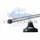 Thule ProfessionalBar tetőcsomagtartó normáltetős autókhoz (THU_754002_KIT1184_390000)