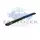 Thule Wingbar Edge 721420 alumínium csomagtartó rúd, fekete
