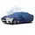 CarPassion Premium sedan L 100223 takaróponyva autóra, kék/fekete
