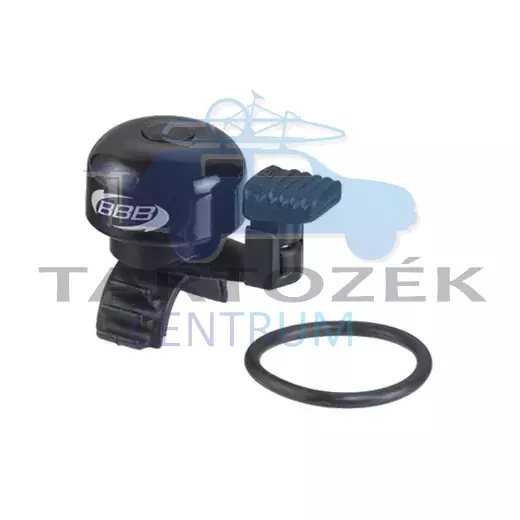 BBB EasyFit Deluxe BBB-14 kerékpáros csengő, fekete 