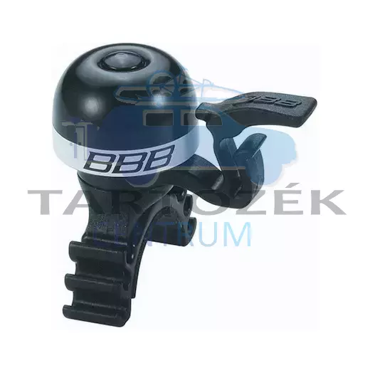 BBB MiniFit BBB-16 kerékpáros csengő, fekete/fehér
