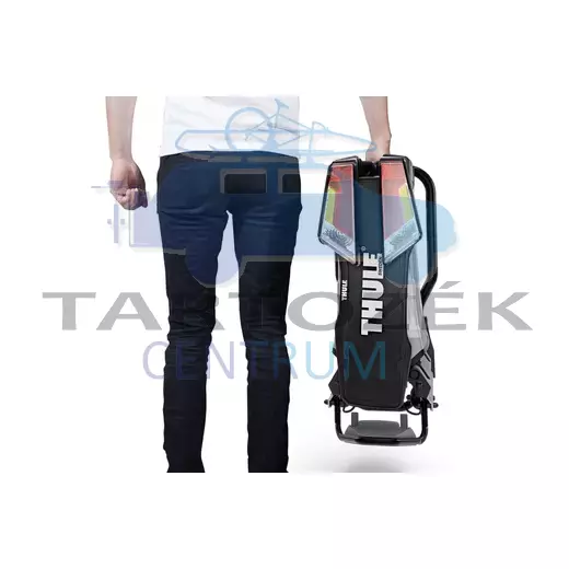 Thule EasyFold XT 933 2-es kerékpártartó vonóhorogra, ezüst