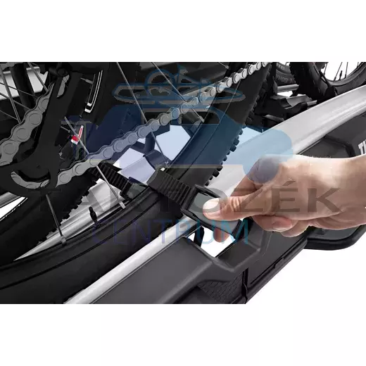 Thule VeloSpace XT 939 3-as Kerékpártartó vonóhorogra, ezüst