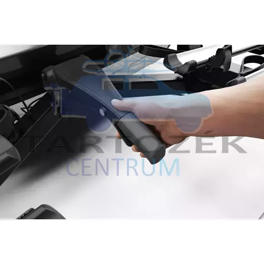 Thule VeloSpace XT 939 3-as Kerékpártartó vonóhorogra, ezüst