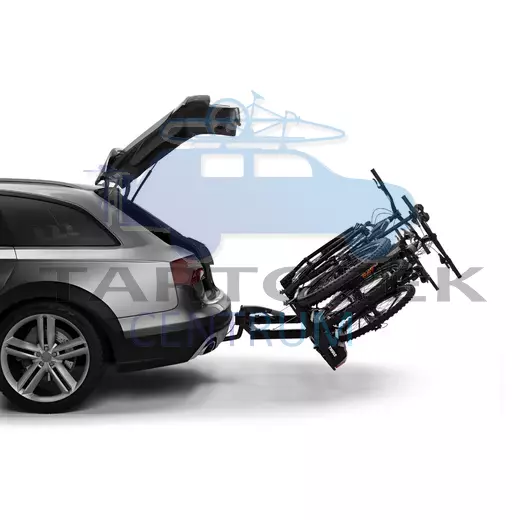 Thule VeloSpace XT 939 3-as Kerékpártartó vonóhorogra, ezüst