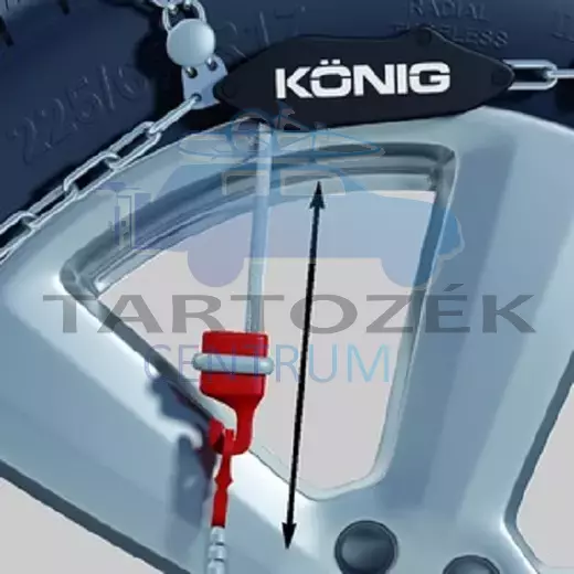 THULE/KÖNIG XG-12 Pro hólánc