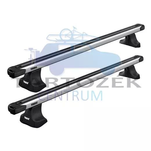 Thule SlideBar tetőcsomagtartó normáltetős autókhoz (THU_754002_KIT1503_891000)