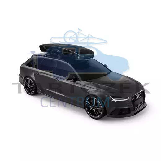 Thule Vector Alpine tetőbox, fényes fekete