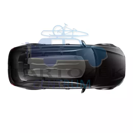 Thule Vector Alpine tetőbox, matt titán