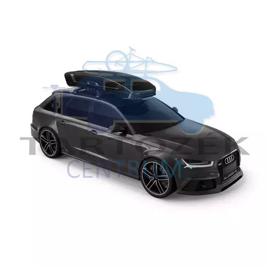Thule Vector L tetőbox, fényes fekete