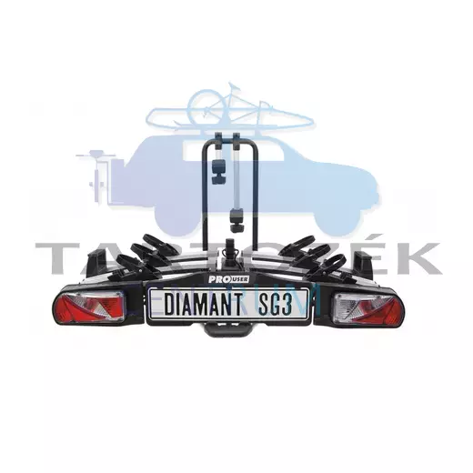 Pro-User Diamant SG3 91735 3-as kerékpártartó vonóhorogra