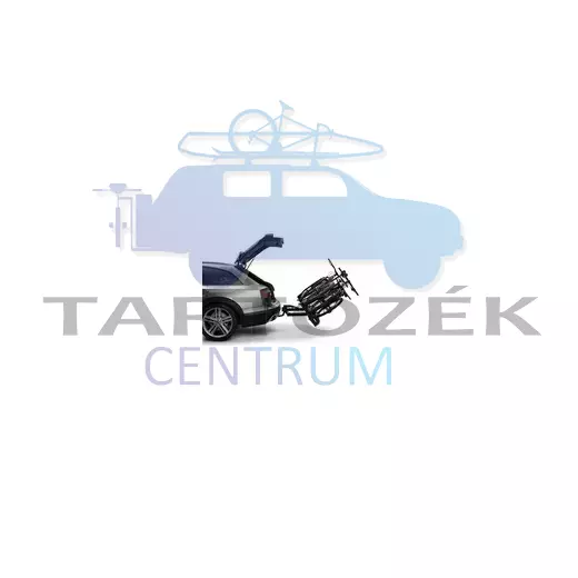 Thule VeloSpace XT 939 3-as kerékpártartó vonóhorogra, fekete