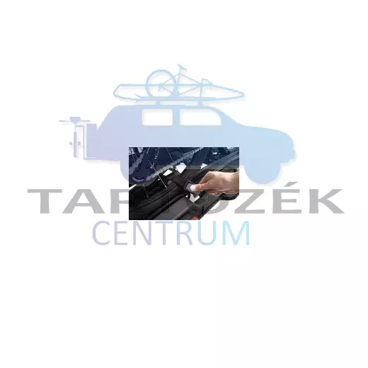 Thule VeloSpace XT 939 3-as kerékpártartó vonóhorogra, fekete
