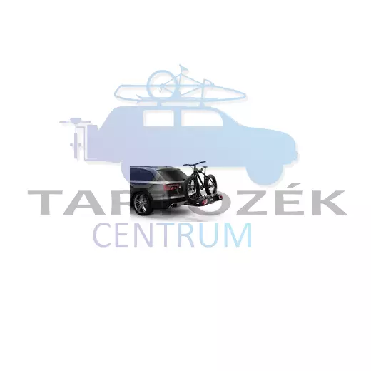 Thule VeloSpace XT 939 3-as kerékpártartó vonóhorogra, fekete