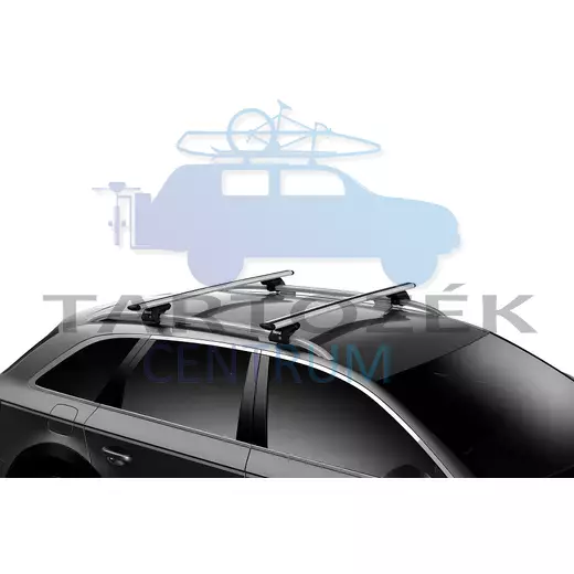 Thule Wingbar EVO alumínium tetőcsomagtartó tetőkorláttal ellátott autókhoz (THU_710400_711500)