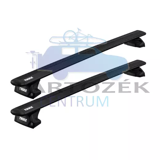 Thule Wingbar EVO 127 cm alumínium tetőcsomagtartó integrált tetősines autókhoz, fekete (Lexus típusokra (THU_710600_KIT6044_711320) Thule Wingbar EVO 127 cm alumínium tetőcsomagtartó integrált tetősines autókhoz, fekete (Lexus típusokra (THU_710600_KIT6044_711320)
