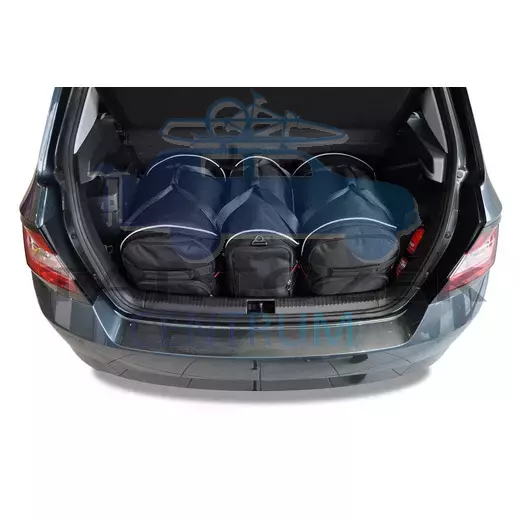 Kjust utazótáska szett Skoda Fabia Hatchback 2014+, 3 darab táskával (7037002)