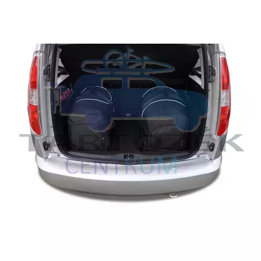 Kjust utazótáska szett Skoda Roomster 2006-2015, 4 darab táskával (7037021)