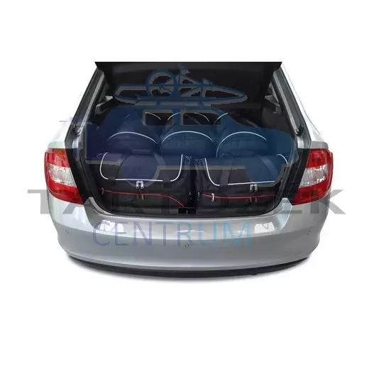 Kjust utazótáska szett Skoda Rapid Liftback 2012+, 5 darab táskával (7037019)