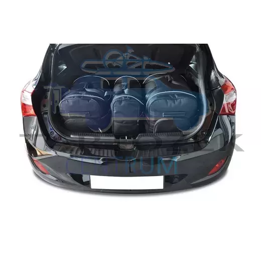 Kjust utazótáska szett Hyundai I30 Hatchback 2012-2016, 3 darab táskával (7018016)
