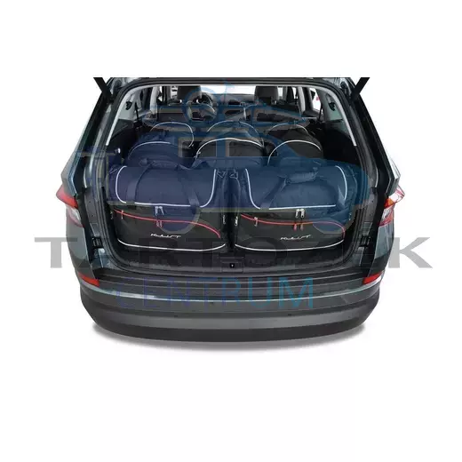 Kjust utazótáska szett Skoda Kodiaq 2016+, 5 darab táskával (7037024)
