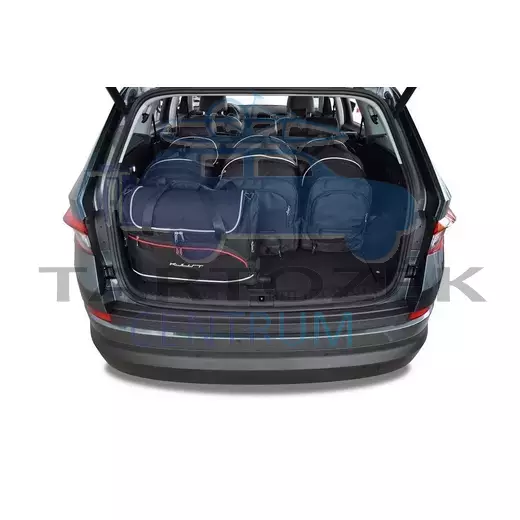 Kjust utazótáska szett Skoda Kodiaq 2016+, 5 darab táskával (7037024)