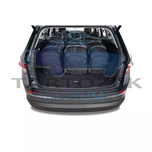Kjust utazótáska szett Skoda Kodiaq 2016+, 5 darab táskával (7037024)