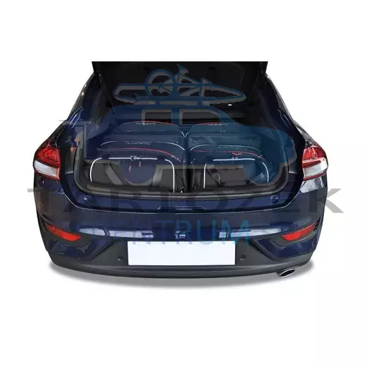 Kjust utazótáska szett Hyundai I30 Fastback 2017+, 4 darab táskával (7018031)