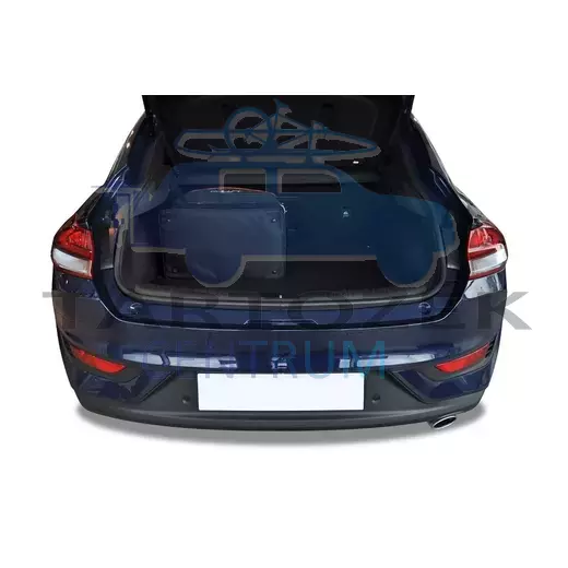 Kjust utazótáska szett Hyundai I30 Fastback 2017+, 4 darab táskával (7018031)