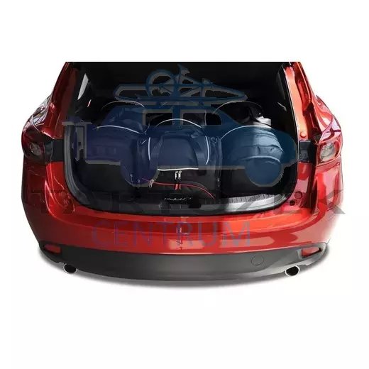 Kjust utazótáska szett Mazda 3 Hatchback 2013-2018, 4 darab táskával (7026002)