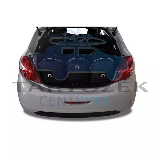 Kjust utazótáska szett Peugeot 208 Hatchback 2012-2015, 3 darab táskával (7032004)