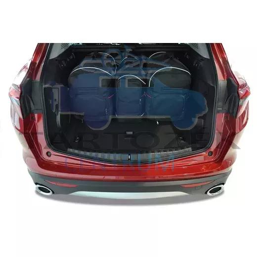 Kjust utazótáska szett Alfa Romeo Stelvio 2017+, 5 darab táskával (7001008)