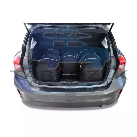 Kjust utazótáska szett Ford Focus Hatchback 2018+, 4 darab táskával (7015042)