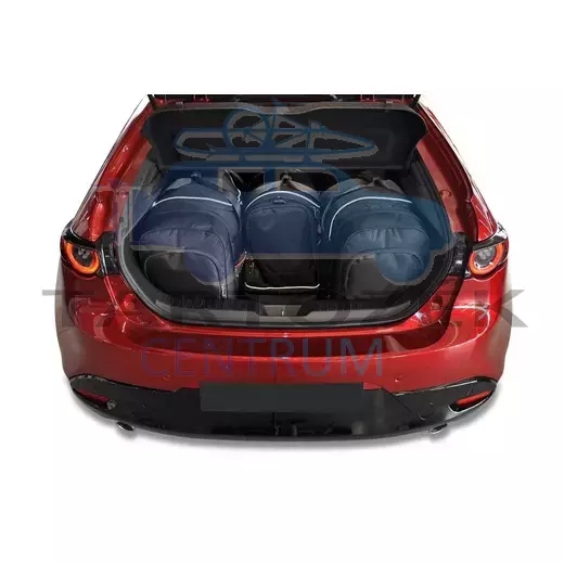 Kjust utazótáska szett Mazda 3 Hatchback 2018+, 4 darab táskával (7026022)
