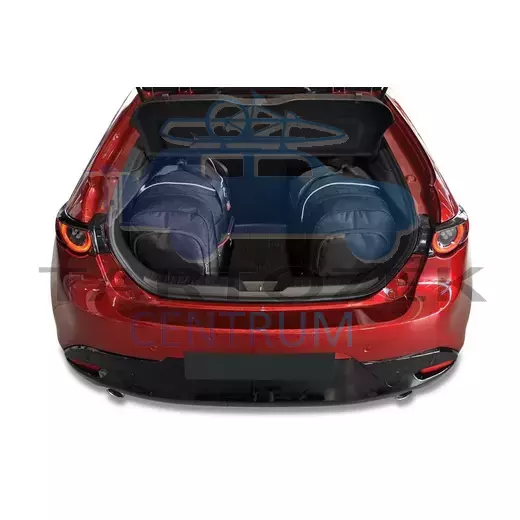 Kjust utazótáska szett Mazda 3 Hatchback 2018+, 4 darab táskával (7026022)