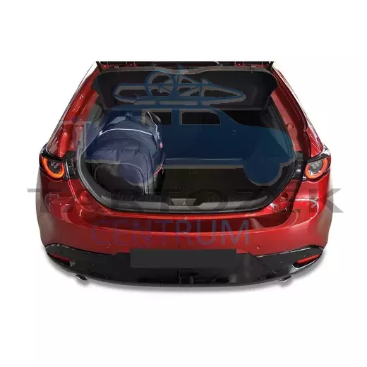 Kjust utazótáska szett Mazda 3 Hatchback 2018+, 4 darab táskával (7026022)