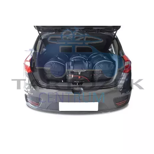 Kjust utazótáska szett Kia Ceed Hatchback 2012-2018, 4 darab táskával (7022003)