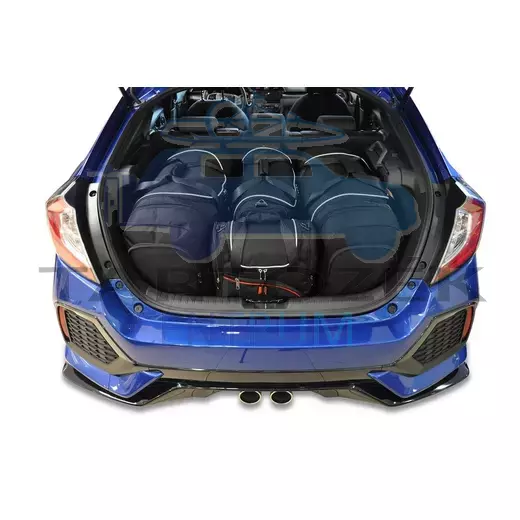 Kjust utazótáska szett Honda Civic Hatchback 2017+, 4 darab táskával (7016021)