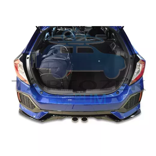 Kjust utazótáska szett Honda Civic Hatchback 2017+, 4 darab táskával (7016021)