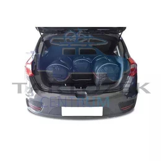 Kjust utazótáska szett Kia Ceed Hatchback 2012-2018, 4 darab táskával (7022003)