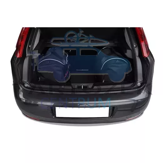 Kjust utazótáska szett Fiat Punto 2012+, 4 darab táskával (7014008)