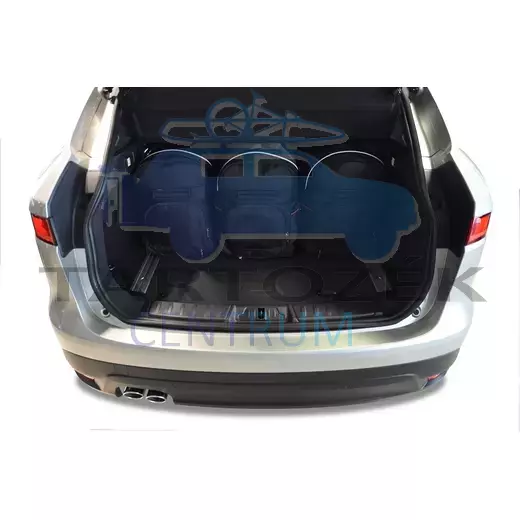 Kjust utazótáska szett Jaguar F-pace 2015+, 5 darab táskával (7020014)